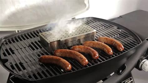 weber stainless steel smoker box|weber smoker box instructions.